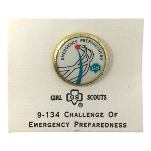 Emergency Preparedness Girl Scouts Pin